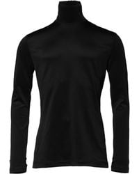 Dolce & Gabbana - Polyester Turtleneck Pullover Sweater - Lyst