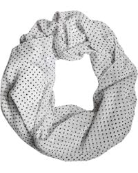Dolce & Gabbana - Polka Dots Polyester Wrap Shawl Scarf - Lyst