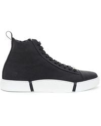 Roberto Cavalli - Suede Leather High Top Sneakers - Lyst