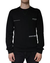 Dolce & Gabbana - Logo Print Crewneck Sweatshirt Sweater - Lyst
