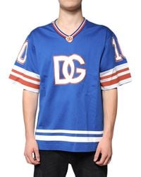 Dolce & Gabbana - Dg Jersey Tshirt Short Sleeves - Lyst