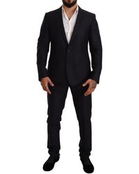 Dolce & Gabbana - Pattern Martini Slim Fit 2 Piece Suit - Lyst