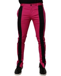 Dolce & Gabbana - Side Stripe Detail Pants - Lyst
