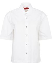THE LATEST - Ben Cotton Shirt - Lyst