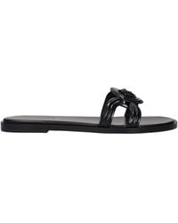 Versace - Slippers And Clogs Patent - Lyst