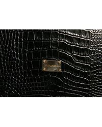 Dolce & Gabbana - Elegant Leather Logo Plaque Holder Catalogue Case - Lyst