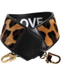 Dolce & Gabbana - Leopard Print Reversible Bag Shoulder Strap - Lyst