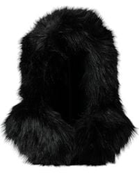 Dolce & Gabbana - Faux Fur Bucket Hat - Lyst