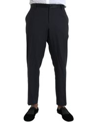 Dolce & Gabbana - Wool Skinny Dress Pants - Lyst