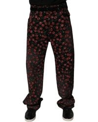 Dolce & Gabbana - Cherry Print Trousers - Lyst