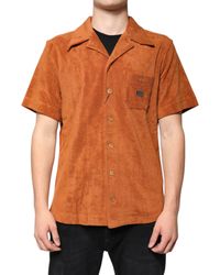 Dolce & Gabbana - Hazel Cotton Velvet Button Down Collared Shirt - Lyst