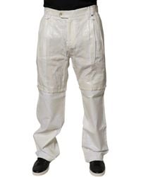 Dolce & Gabbana - Tailored Dress Pants Embossed Design - Lyst