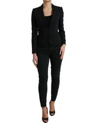 Dolce & Gabbana - Wool Single Breasted Blazer Coat Jacket - Lyst