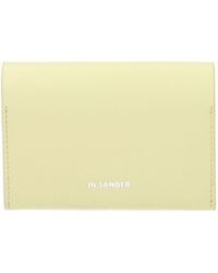 Jil Sander - Leather Cardholder - Lyst