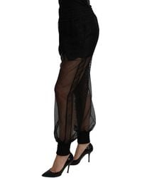 Dolce & Gabbana - Silk-Blend Pant - Lyst