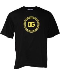 Dolce & Gabbana - Dg Logo Tshirt Tsh86707 - Lyst