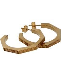 Versace - Metal Earrings - Lyst