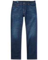 Acne Studios - Blå Konst Cotton Denim Jeans - Lyst