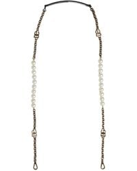 Dolce & Gabbana - Leather Chain Bag Accessory Shoulder Strap - Lyst