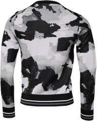 Dolce & Gabbana - Camouflage Crew Neck Pullover Sweater Silk Clothing - Lyst