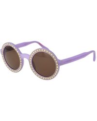 Andy Wolf - Purple Acetate Sunglasses - Lyst