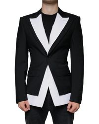 Dolce & Gabbana - Single Breasted Dress Blazer - Lyst