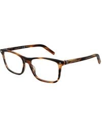 ZEGNA - Brown Acetate Glasses (frames) - Lyst