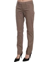 Dondup - Low Waist Straight Cut Trouser Pant - Lyst