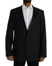 Dolce & Gabbana - Martini Single Breasted Coat Blazer - Lyst
