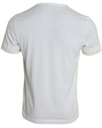 Dolce & Gabbana - Cotton Pocket Short Sleeves T-Shirt - Lyst