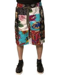 Dolce & Gabbana - Patchwork Shorts Style - Lyst