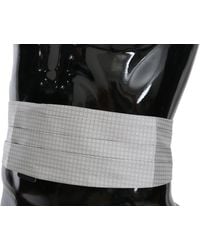 Dolce & Gabbana - Patterned Waist Belt Silk Cummerbund - Lyst