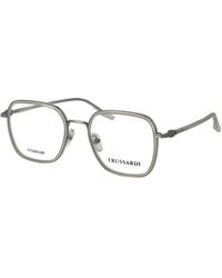 Trussardi - Titanium Glasses (Frames) - Lyst