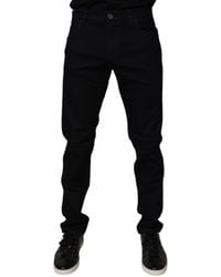 Dolce & Gabbana - Slim Fit Stretch Jeans - Lyst