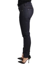 Ermanno Scervino - Low Waist Skinny Slim Trouser Cotton Jeans - Lyst