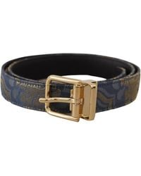 Dolce & Gabbana - Elegant Leather Belt - Lyst