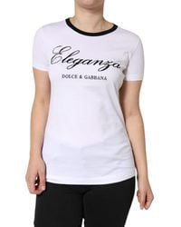 Dolce & Gabbana - Eleganza T-shirt - Lyst