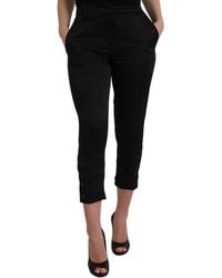 Ermanno Scervino - High Waist Capri Cropped Pants - Lyst