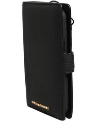 Dolce & Gabbana - Case Flip Cover Black Calf Leather Iphone11 Pro Phone - Lyst