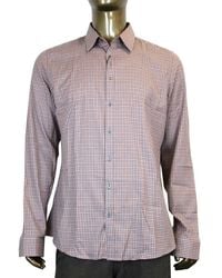 Gucci - Dress Shirt Slim Fit Check - Lyst