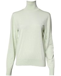 Dolce & Gabbana - Light Wool Turtleneck Pullover Sweater - Lyst
