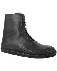 Bottega Veneta - Leather Side Zipper Boots( - Lyst
