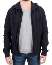 CoSTUME NATIONAL - Hooded Cotton Sweater - Lyst