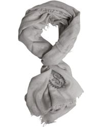 Dolce & Gabbana - Dg Crown Neck Warmer Wrap Shawl Scarf - Lyst
