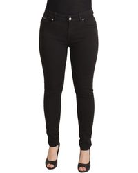 Dolce & Gabbana - Sleek Cotton Stretch Skinny Jeans - Lyst