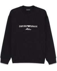 Emporio Armani - Sweatshirt With Logo - Lyst