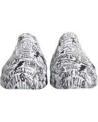 Dolce & Gabbana - Graffiti Daymaster Sneakers Shoes Calf Leather - Lyst