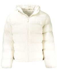 Calvin Klein - Bianco Poliammide Uomo Jacket - Lyst