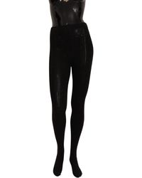 Dolce & Gabbana - Wool Stretch Tights Stocking Socks - Lyst