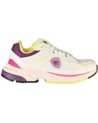 Blauer - White Polyurethane Sneaker - Lyst